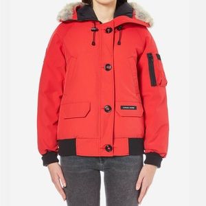 Canada Goose Chilliwack Heritage Bomber in Red